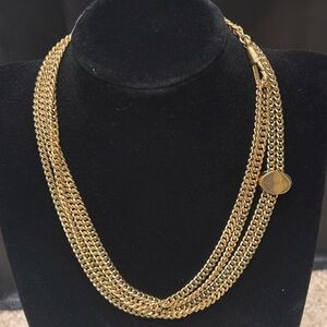 Vintage Germany slide Elegant Gold Chain Necklace